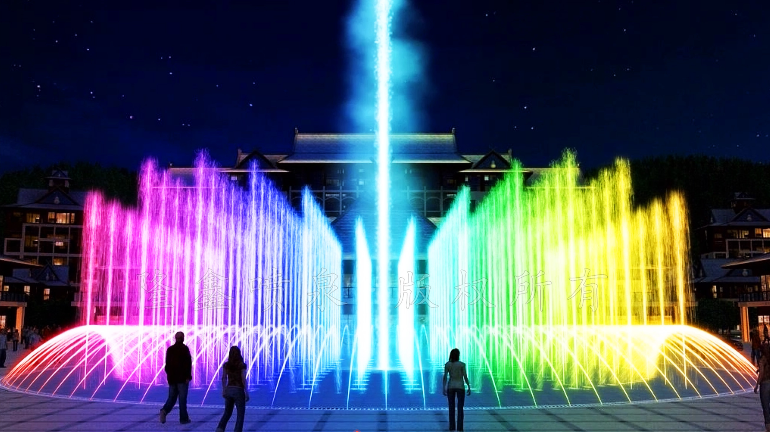 隆鑫噴泉-廣場噴泉原創(chuàng)設(shè)計(jì)參考